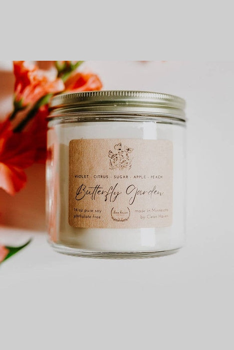 Lemonberry Crumble Jar Soy Candle
