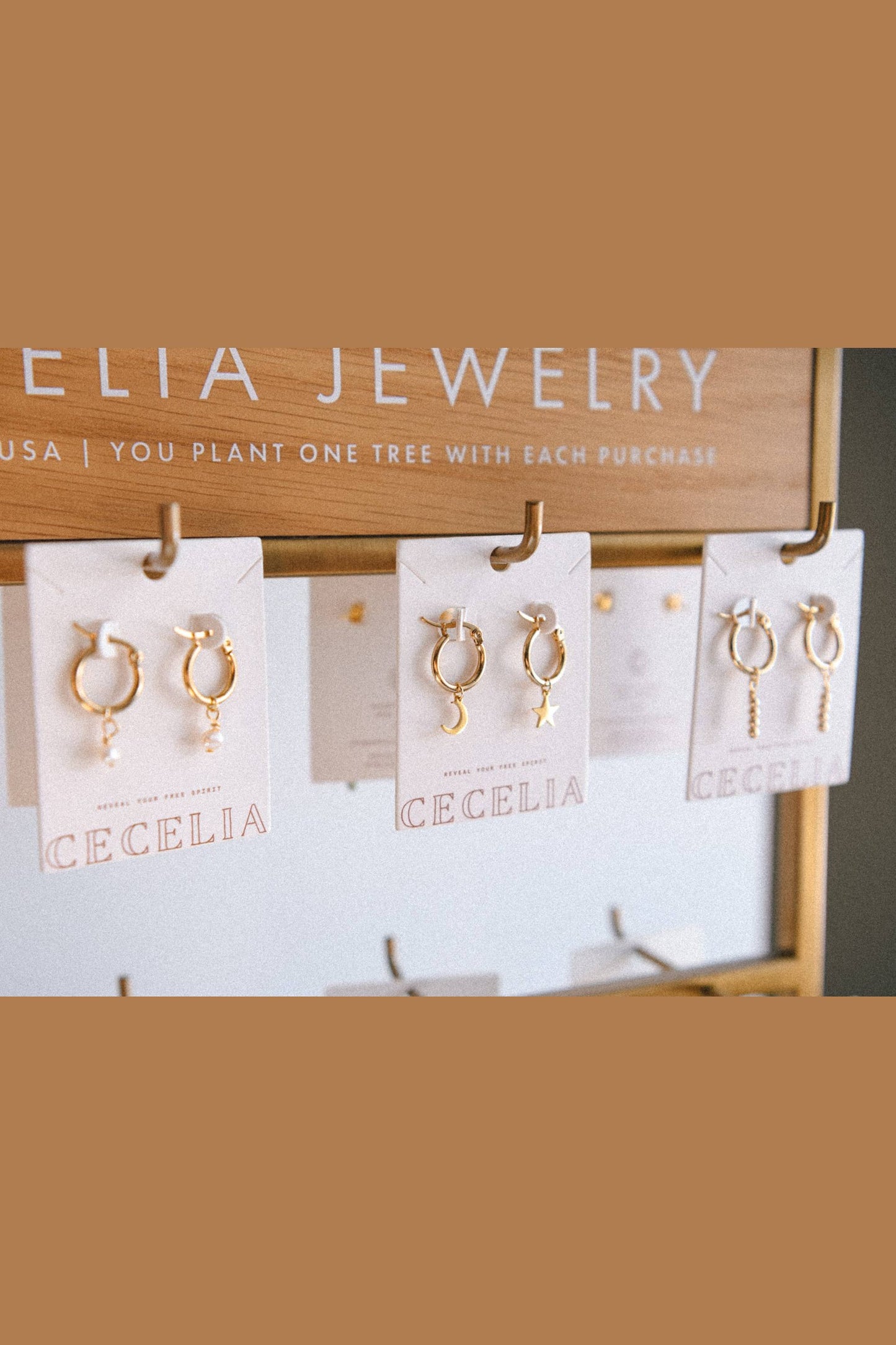 The Classic Gold Hoop Earrings