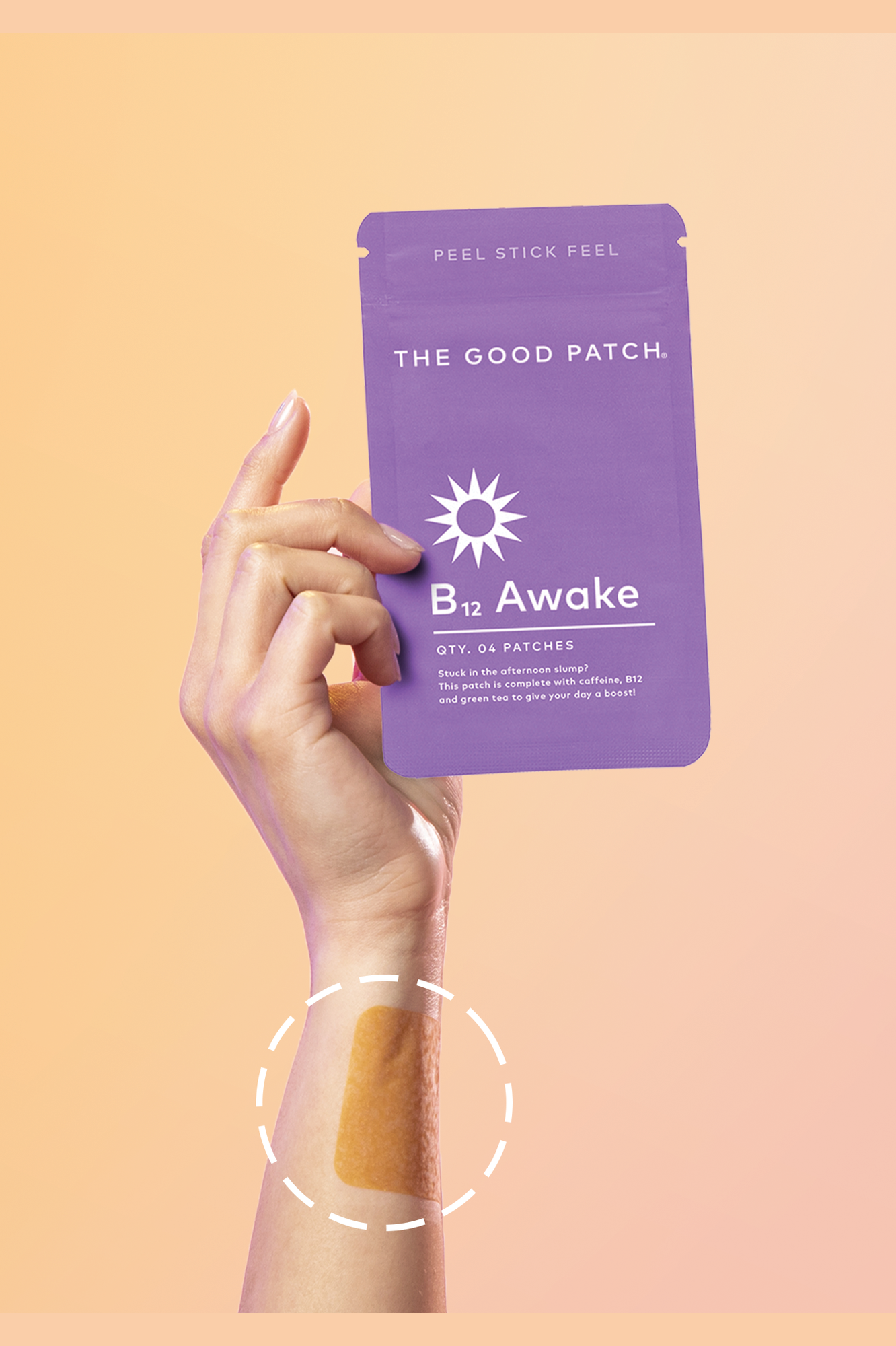 B12 Awake Wearable Wellness Patch