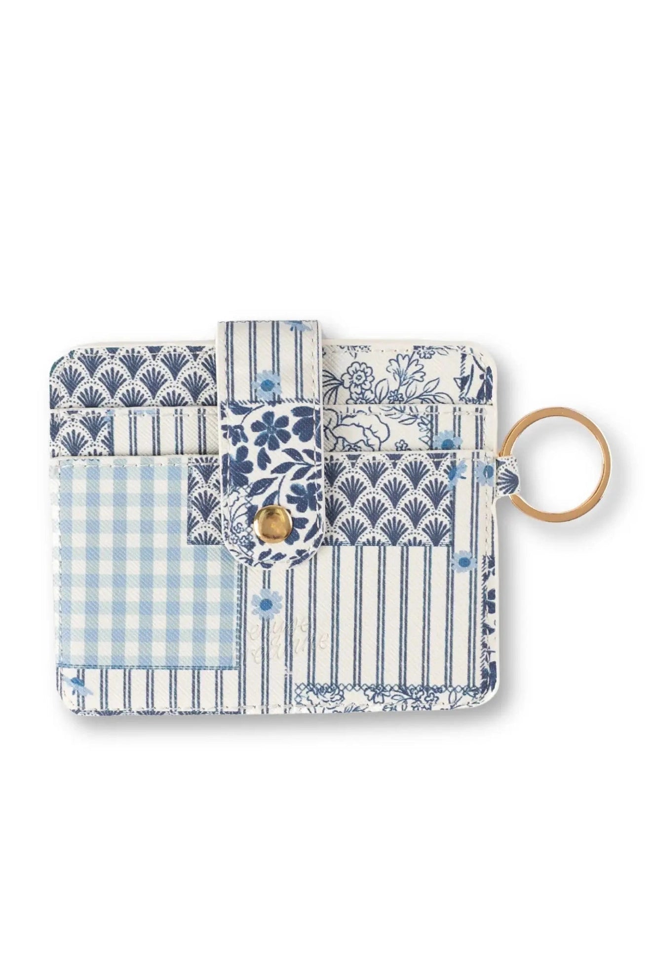 Floral Card Wallet: Pressed Floral