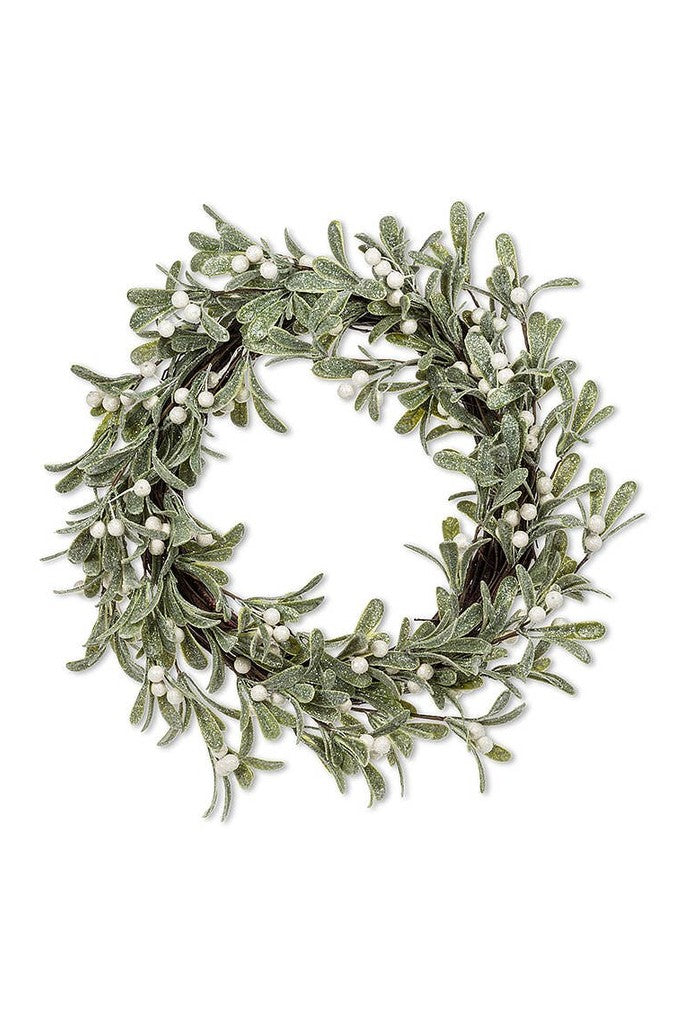Frost Mistletoe Wreath