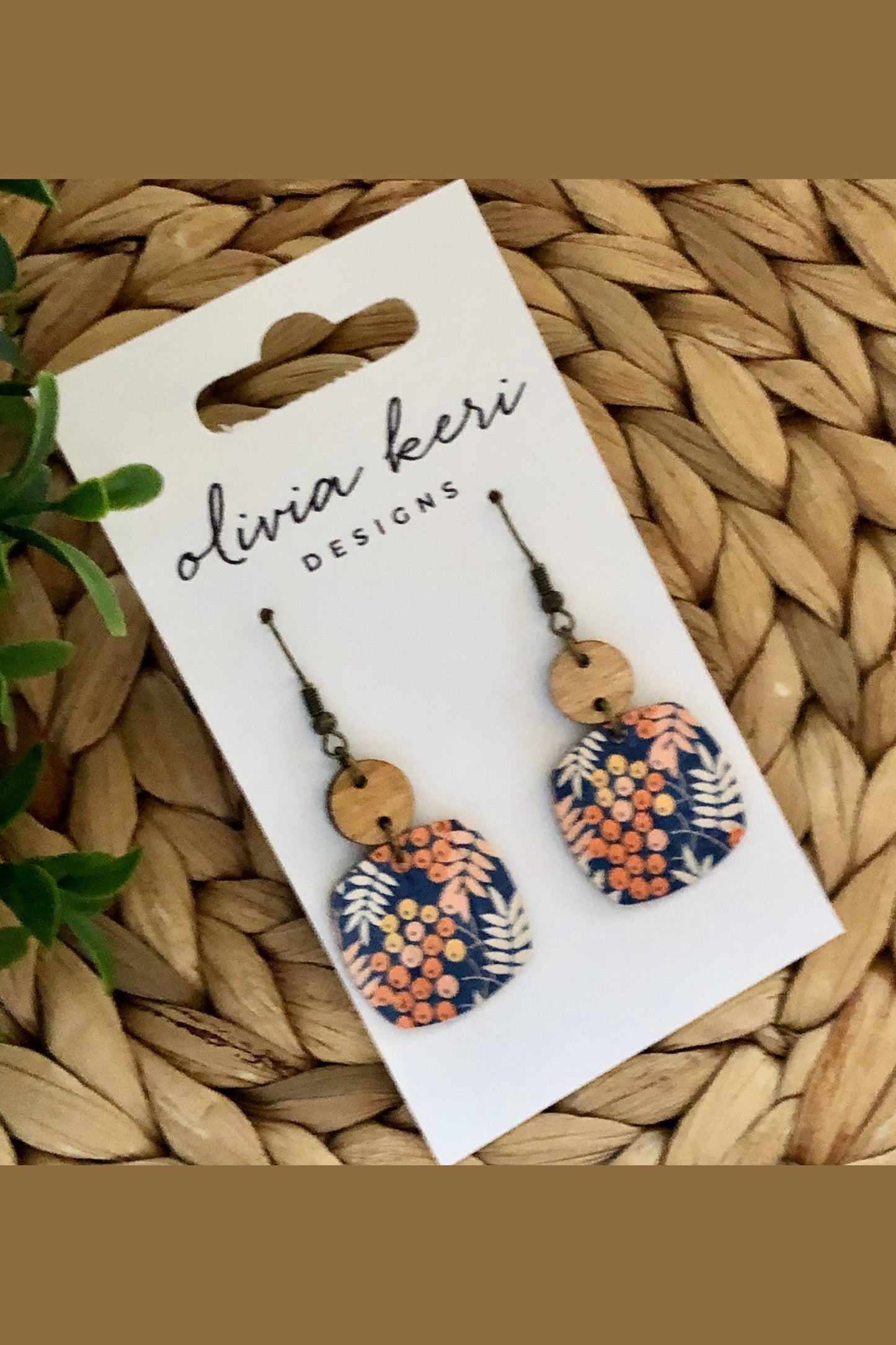 Nora - Fall Berry Earrings