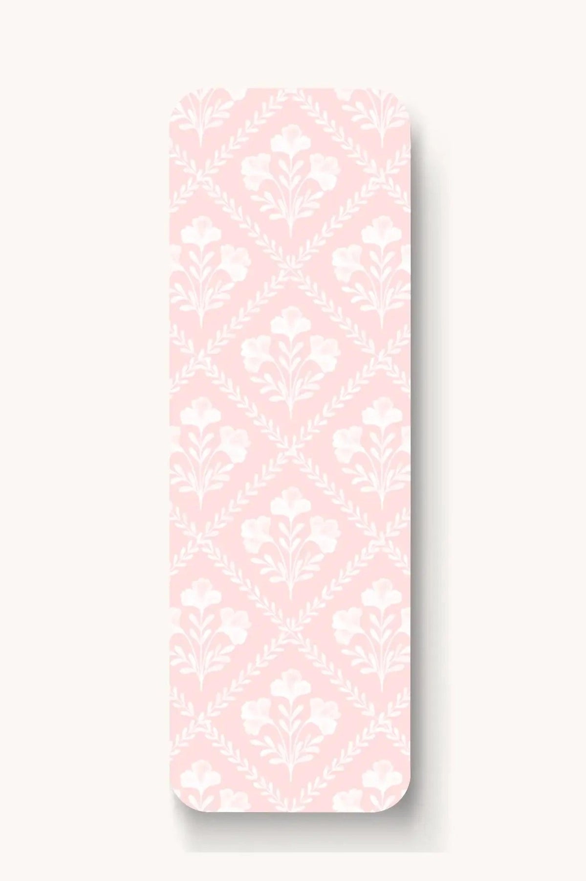 Floral Bookmark - Watercolor Checker