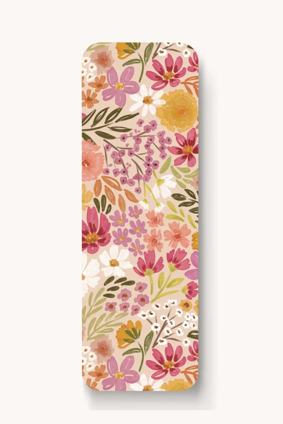 Floral Bookmark - Forget Me Not Sage