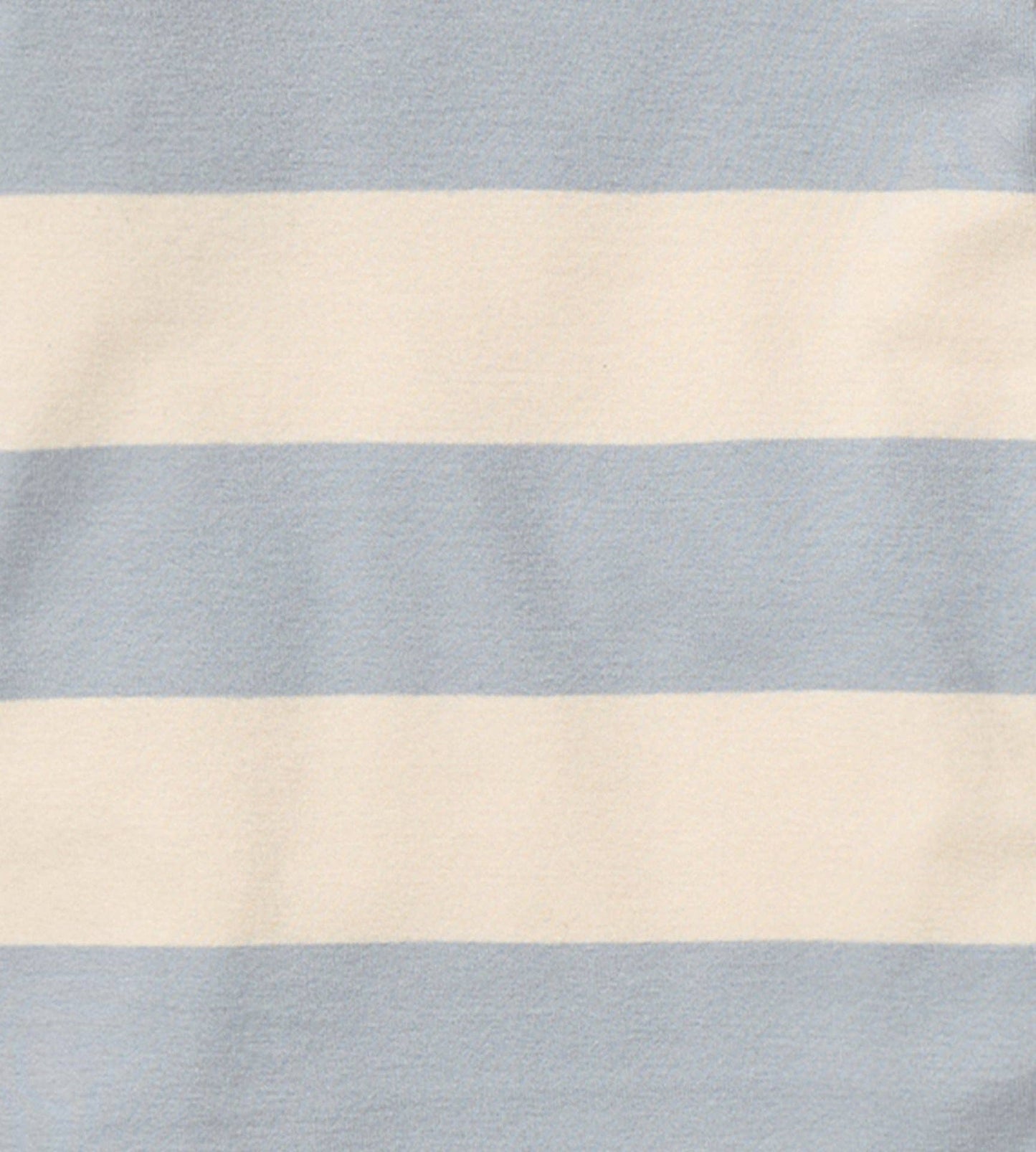 Rugby Stripe Organic Cotton Sleep & Play - Quarry / 3-6 Months
