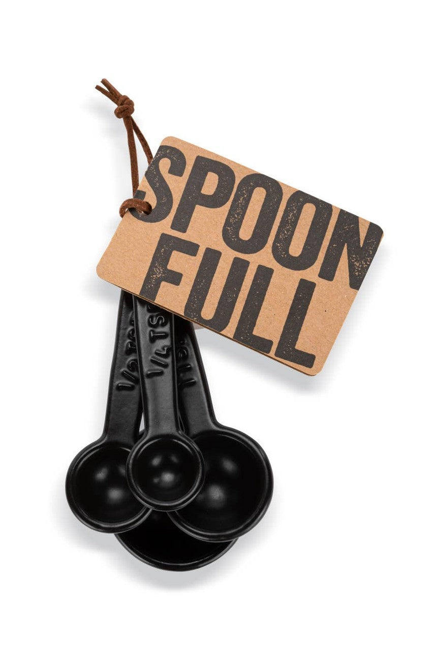 Black Measuring Spoons