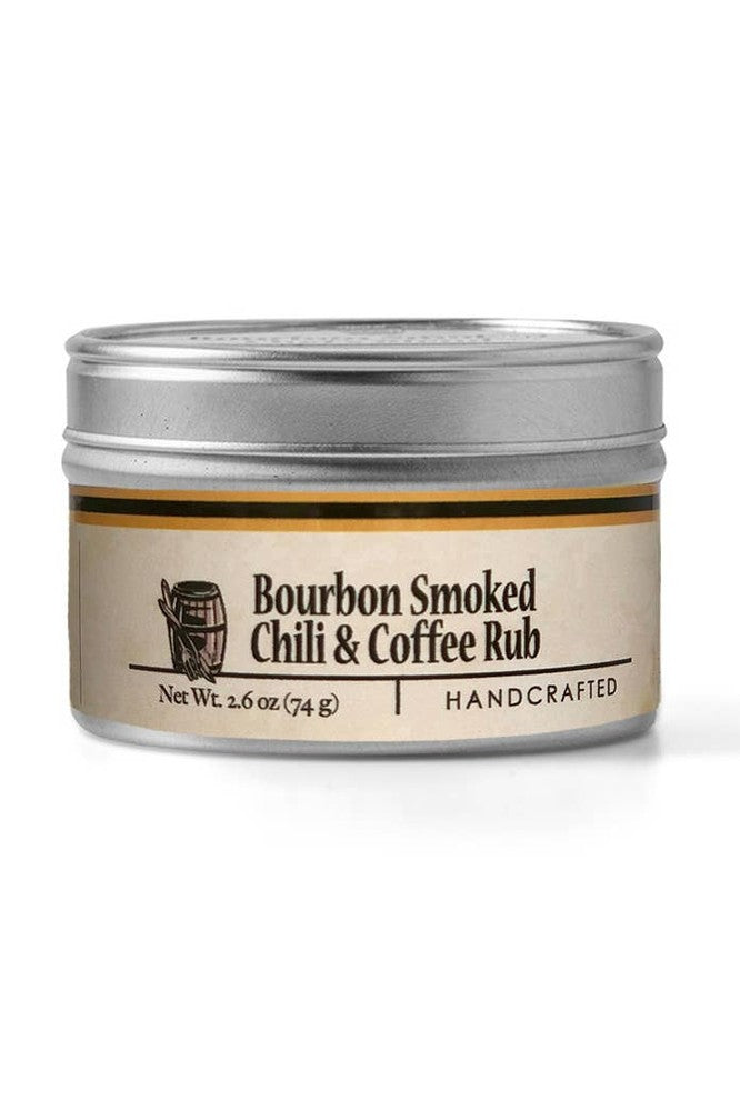 Bourbon Smoked Chili and Coffee Rub