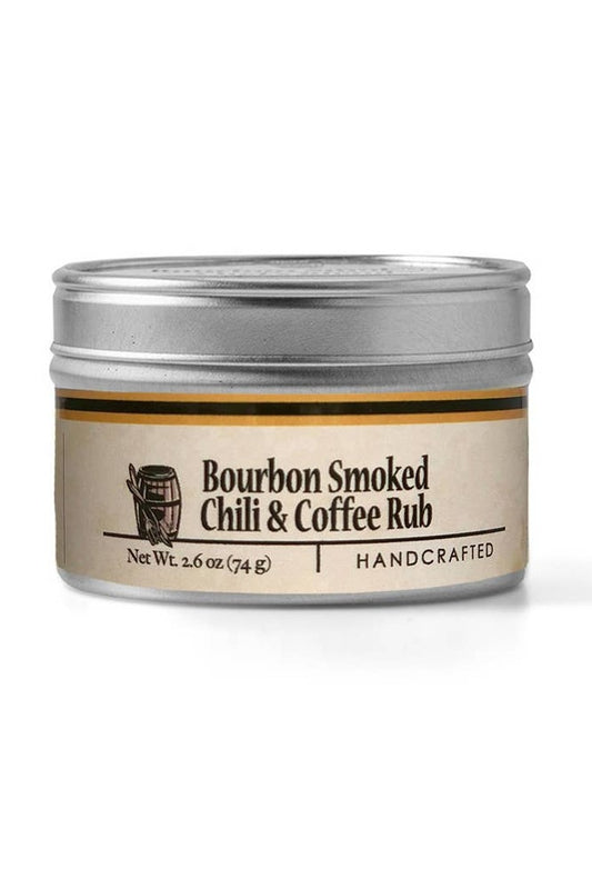 Bourbon Smoked Chili and Coffee Rub